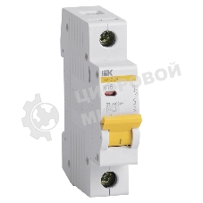 Выключатель автоматический модульный 1п B 16А 4.5кА ВА47-29 IEK MVA20-1-016-B