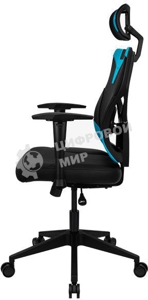 Кресло Aerocool GUARDIAN Ice Blue (<150кг, эргономичное, сетчатый материал, 2D подлокотник)