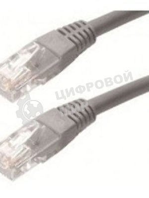 Коммутационный шнур (патч-корд), кат.5Е UTP, LSZH, 2м, серый Коммутационный шнур (патч-корд), кат.5Е UTP, LSZH, 2м, серый