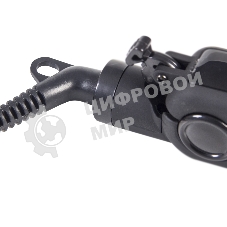 Щипцы для волос Galaxy GL 4505, голубой, 65 Вт, нагревательный элемент с защитой от перегрева, сменные пластины с керамическим покрытием: 89x27,5 мм и 89x57 мм, ЖК-дисплей с индикацией температуры, регулятор температурных режимов, шнур питания, вращающийс