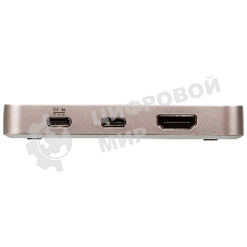 USB-концентратор ATEN USB-C 4K Ultra Mini Dock with Power Pass-through