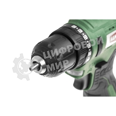 Дрель-шуруповерт аккумуляторная Haммer ACD12BLC, Аккумуляторная, 12В, 2 АКБ, Кейс