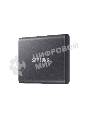 Внешний SSD Samsung T7, 2TB, USB 3.2 Gen 2 Type-C, R/W 1050/1000, титан
