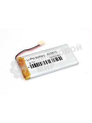 Аккумулятор Li-Pol (батарея) 4*35*70мм 2pin 3.7V/1000mAh