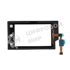 Сенсорное стекло (тачскрин) для Zebra WT6000 WT60A0, черное