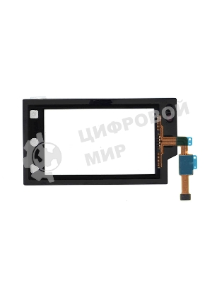 Сенсорное стекло (тачскрин) для Zebra WT6000 WT60A0, черное
