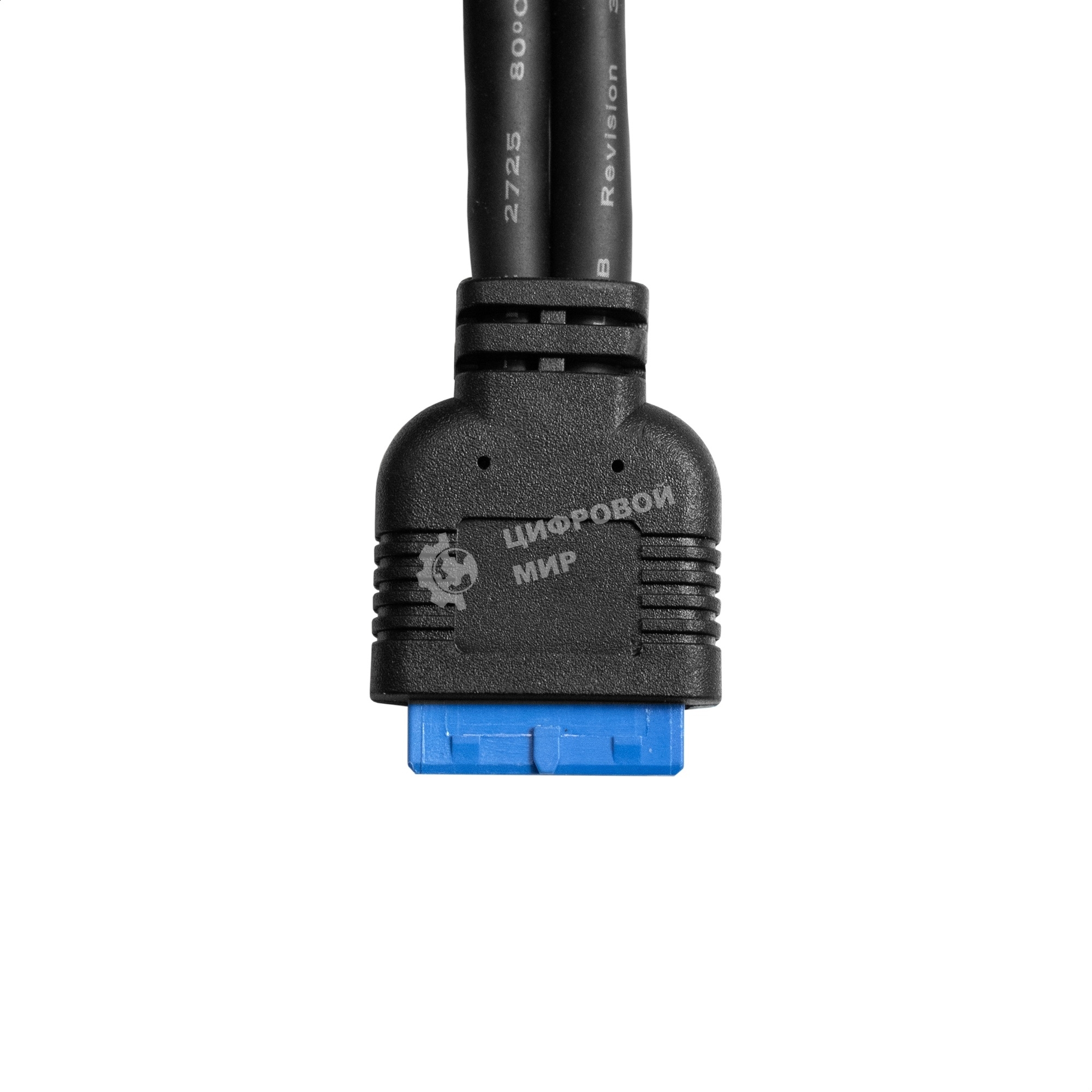 Планка портов в корпус Type-C ExeGate BrctUSB3-1C (USB 3.2 Gen1 20pin (IDC 20pin F) --> USB 3.2 Gen1 Type-Cf, кабель 30 см)