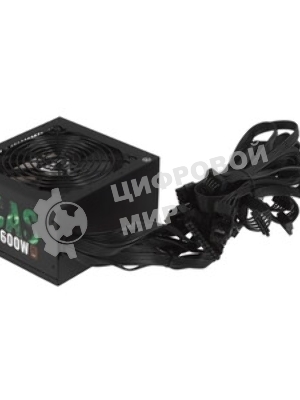 Блок питания Aerocool/Formula KCAS PLUS 600W, 600Вт, 80 PLUS Bronze, 120мм, черный