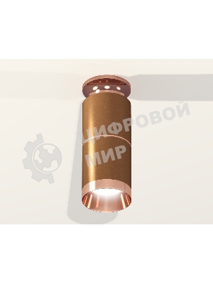 Светильник Ambrella Light XS6304210 SCF/PPG кофе песок/золото розовое полированное MR16 GU5.3 (N6906, C6304, A2063, N6135)