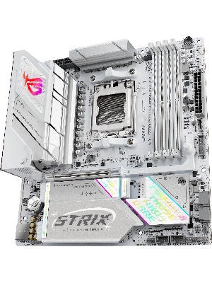 Материнская плата ASUS ROG STRIX B850-G GAMING WIFI, AM5, AMD B850, 4xDDR5, 2xSATA, 4xM.2, 1xPCIe 5.0 x16, DisplayPort, HDMI, 1x2.5Gb LAN, USB Type-C, Wi-Fi 7, Bluetooth, 2x3.5 мм, 7.1, microATX