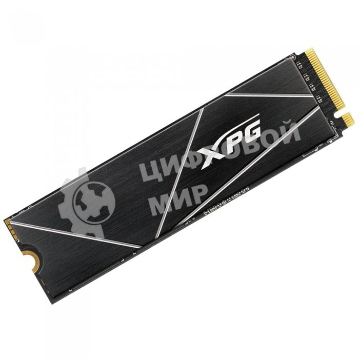 Накопитель SSD ADATA XPG BLADE S70, 1Tb, PCIe 4.0 x4, M.2 2280, NVMe, R/W 7400/5500, с радиатором