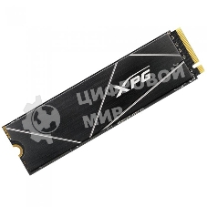 Накопитель SSD ADATA XPG BLADE S70, 1Tb, PCIe 4.0 x4, M.2 2280, NVMe, R/W 7400/5500, с радиатором