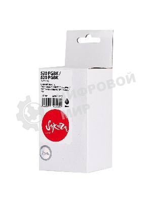 Набор струйных картриджей Sakura 2932B012 (520 PG Black/520 PG Black) для Canon, черный, 16x2 мл., 340 к.