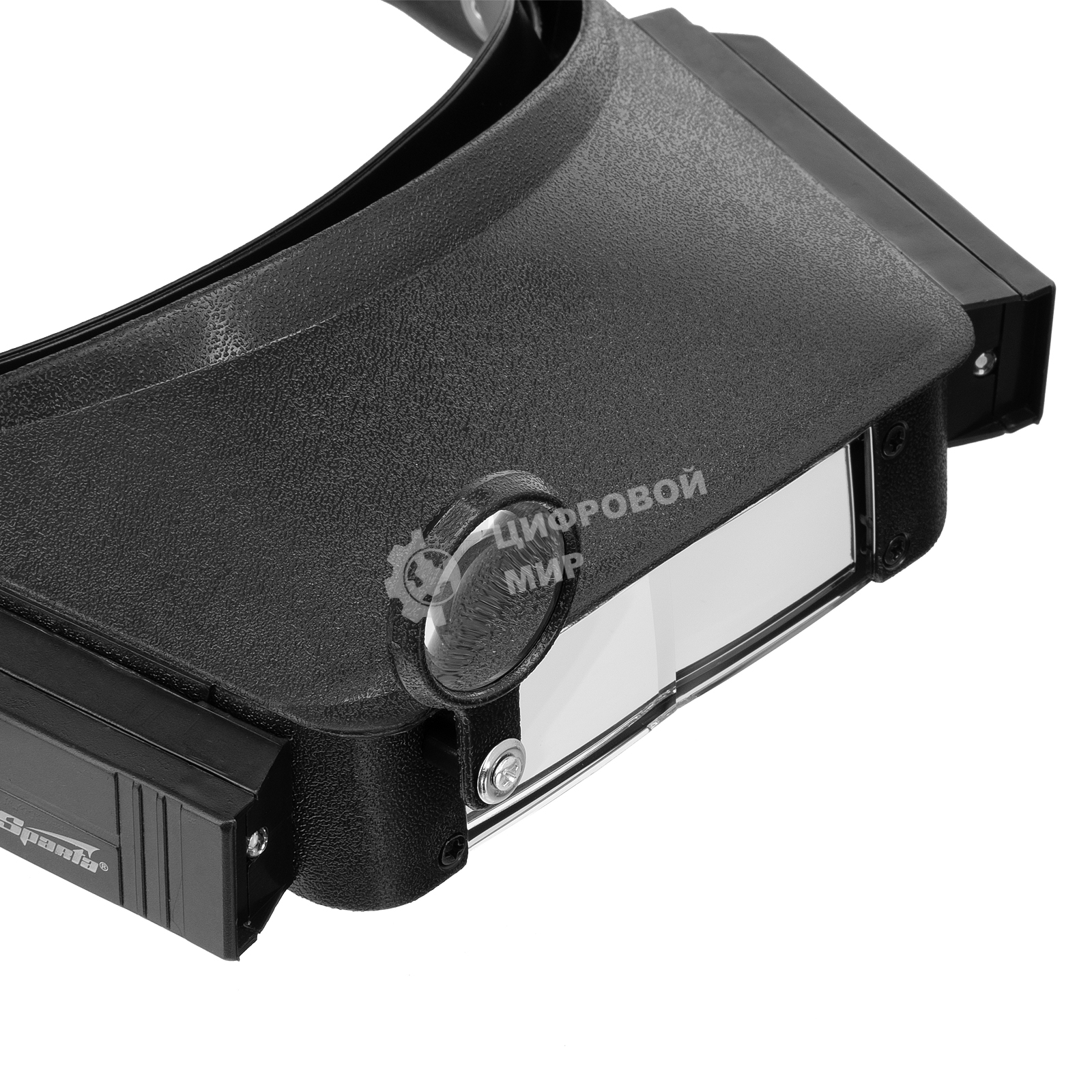 Лупа Sparta с дополнительными линзами, с подсветкой, для закрепления на голове