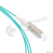 Пигтейл Cabeus, LC, OM3 50/125, 1,5м, бежевый хвостовик, бирюзовый