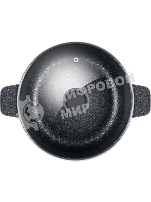 Кастрюля Maunfeld GRETA MF24GRTT01CR из литого алюминия со стеклянной крышкой, 24 см, 4 л
