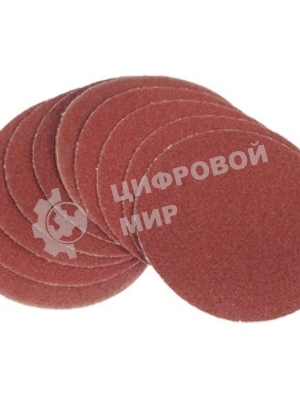Круг абразивный Matrix на ворсовой подложке под 