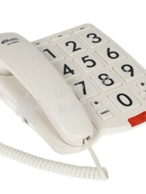 Телефон проводной Ritmix RT-520 черный