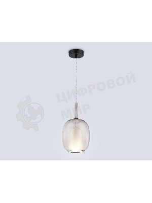 Подвесной светильник Ambrella light LH11125 BK/WH/TI черный/белый/янтарь E27 max 60W D175*310