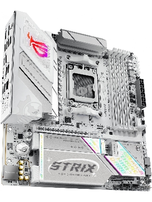 Материнская плата ASUS ROG STRIX B850-G GAMING WIFI, AM5, AMD B850, 4xDDR5, 2xSATA, 4xM.2, 1xPCIe 5.0 x16, DisplayPort, HDMI, 1x2.5Gb LAN, USB Type-C, Wi-Fi 7, Bluetooth, 2x3.5 мм, 7.1, microATX