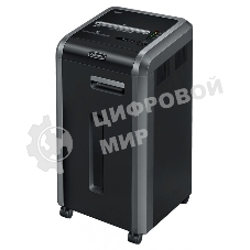 Шредер Fellowes 225Ci. (20 листов) , 60 литр, 3,9х38 мм (класс 3), 100% Jam Proof, уничтожает: скобы/скрепки/карты/CD