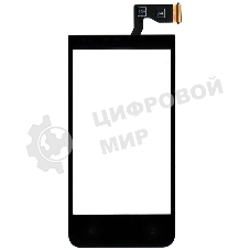 Сенсорное стекло (тачскрин) для HTC Desire 300, черное