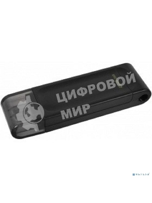 Флешка USB Kingston DataTraveler DT70 (DT70/64Gb), 64Gb, USB Type-C 3.2, R/W 70/45, черный