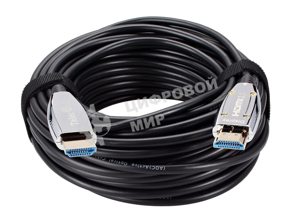 Кабель Активный оптический кабель HDMI 19M/M,ver. 2.1, 8K@60 Hz 5m Telecom TCG2120-5M