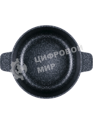 Кастрюля Maunfeld GRETA MF24GRTT01CR из литого алюминия со стеклянной крышкой, 24 см, 4 л