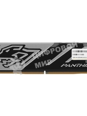 Оперативная память Apacer Panther, DDR5, 16GB (1x16GB), 6000 MHz, CL40, с радиатором, черно-серый