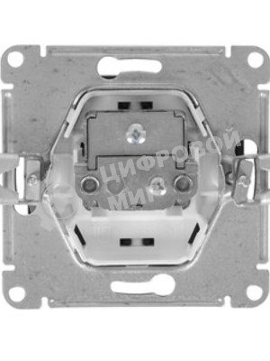 Механизм розетки TV Glossa 1DB оконечной антрацит SchE GSL000791