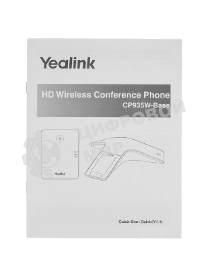 Телефон IP Yealink CP935W черный