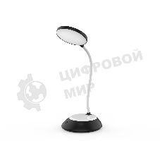 Светодиодная настольная лампа Ambrella light DE601 BK/WH черный/белый LED 2800-6500K 5W