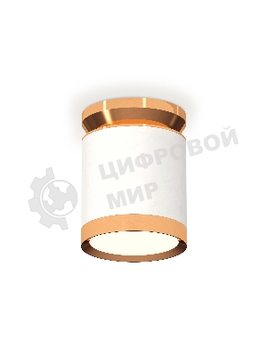 Светильник Ambrella Light XS8141030 SWH/PYG белый песок песок/золото желтое полированное GX53 (N8909, C8141, N8124)