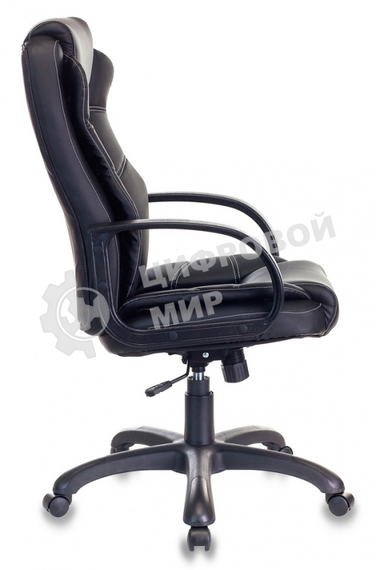 Кресло руководителя Бюрократ CH-839/BLACK черный Пегас искусственная кожа