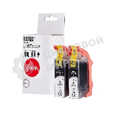 Набор струйных картриджей Sakura 2932B012 (520 PG Black/520 PG Black) для Canon, черный, 16x2 мл., 340 к.