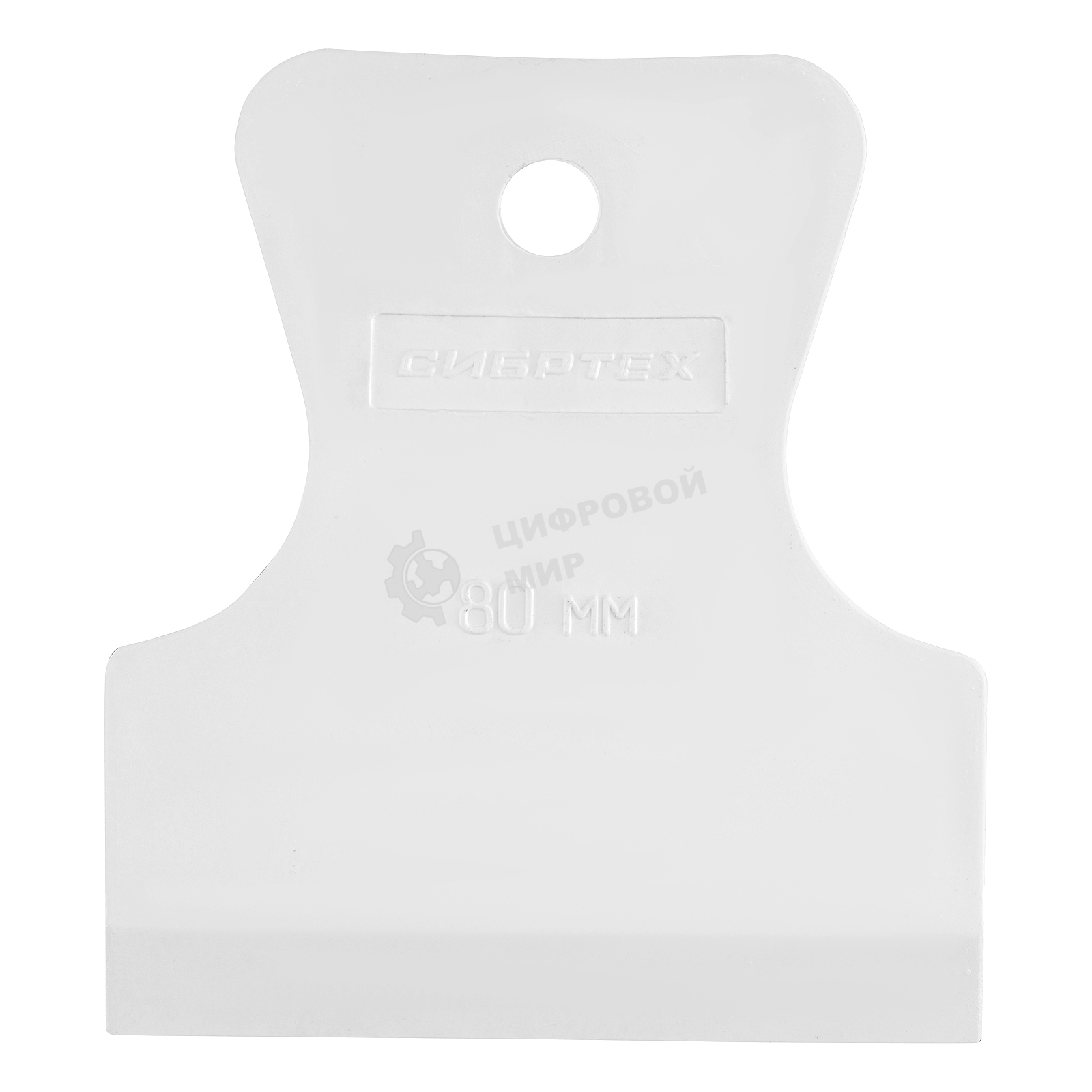 Набор шпателей Sparta 40-60-80 мм, белая резина, 3 шт.