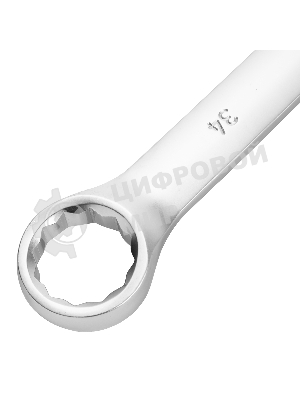 Ключ комбинированный 34мм, никелированный Сибртех