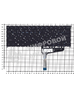 Клавиатура для ноутбука Acer Swift 7 SF714-52T черная