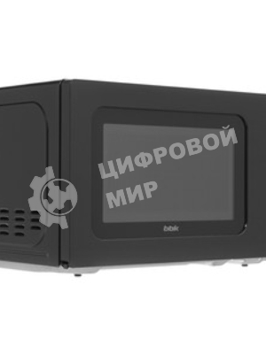 Микроволновая печь BBK 20MWS-717M/B черный, 20 л, 700 Вт, переключатели - поворотный механизм