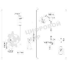 Люстра Ambrella light LH53306/7 BS/CL латунь/прозрачный E14*7 max 40W D770*925