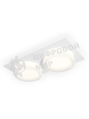 Комплект встраиваемого светильника Ambrella light XC6525066 SWH/FR/CL белый песок/белый матовый/прозрачный MR16 GU5.3 (C6525, N6241)