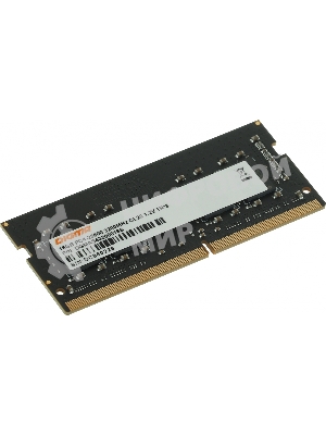 Оперативная память Digma DDR4 16GB 3200MHz DGMAS43200016S RTL PC4-25600 CL22 SO-DIMM 260-pin 1.2В single rank