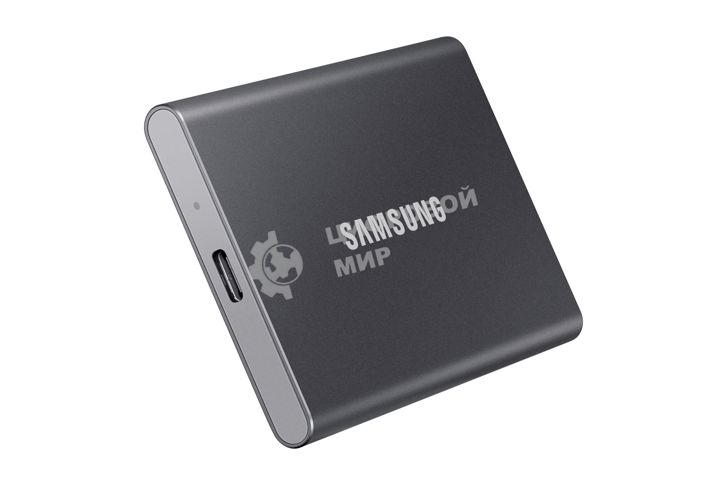 Внешний SSD Samsung T7, 2TB, USB 3.2 Gen 2 Type-C, R/W 1050/1000, титан
