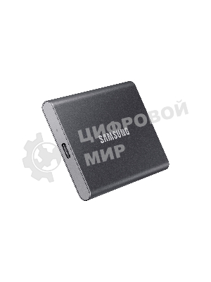 Внешний SSD Samsung T7, 2TB, USB 3.2 Gen 2 Type-C, R/W 1050/1000, титан