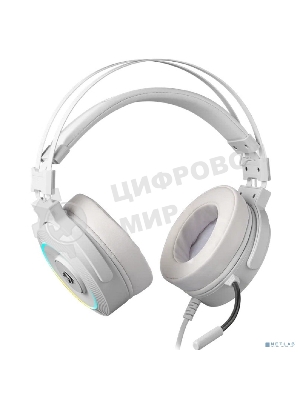 Гарнитура Redragon Lamia 2 белый, проводная, USB, подсветка