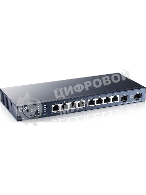 Коммутатор мультигигабитный Smart L3 Lite Zyxel NebulaFlex XMG1915-10E, 8xRJ-45: 1/2.5G, 2xSFP+, бесшумный (без вентилятора)