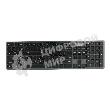 Клавиатура Gembird KBW-8460 беспроводная, Bluetooth, радиоканал, чёрный