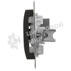Механизм розетки TV Glossa 1DB оконечной антрацит SchE GSL000791