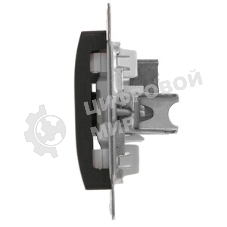 Механизм розетки TV Glossa 1DB оконечной антрацит SchE GSL000791